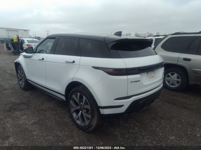 2022 Land Rover Range Rover Evoque R-Dynamic S VIN: SALZT2FX4NH174024 Lot: 38221351