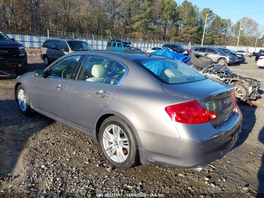 2011 Infiniti G37 Journey VIN: JN1CV6APXBM510495 Lot: 38221517