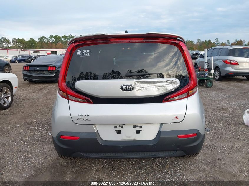 2020 Kia Soul S VIN: KNDJ23AU6L7104361 Lot: 38221653