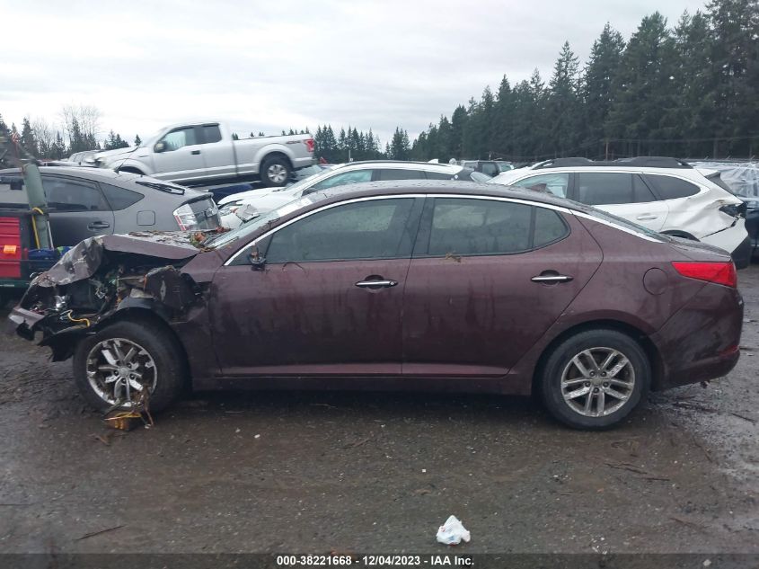 2013 Kia Optima Lx VIN: 5XXGM4A72DG220010 Lot: 38221668