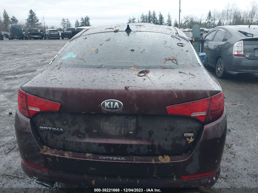 2013 Kia Optima Lx VIN: 5XXGM4A72DG220010 Lot: 38221668