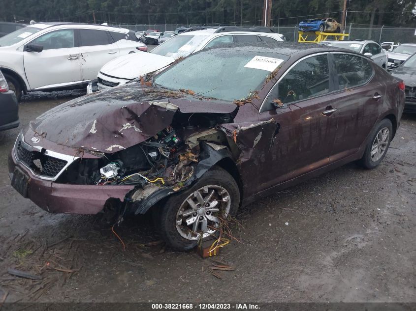 2013 Kia Optima Lx VIN: 5XXGM4A72DG220010 Lot: 38221668