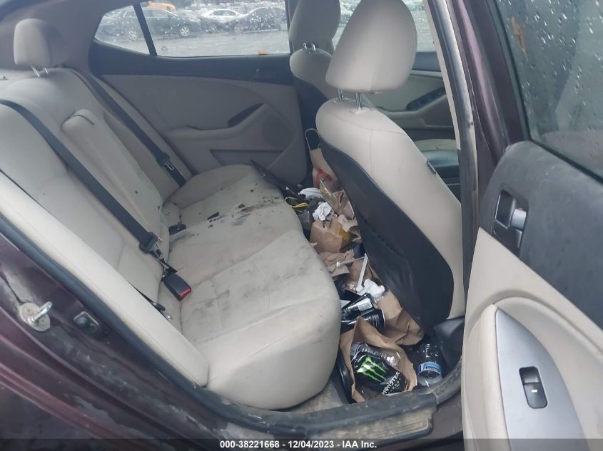 2013 Kia Optima Lx VIN: 5XXGM4A72DG220010 Lot: 38221668