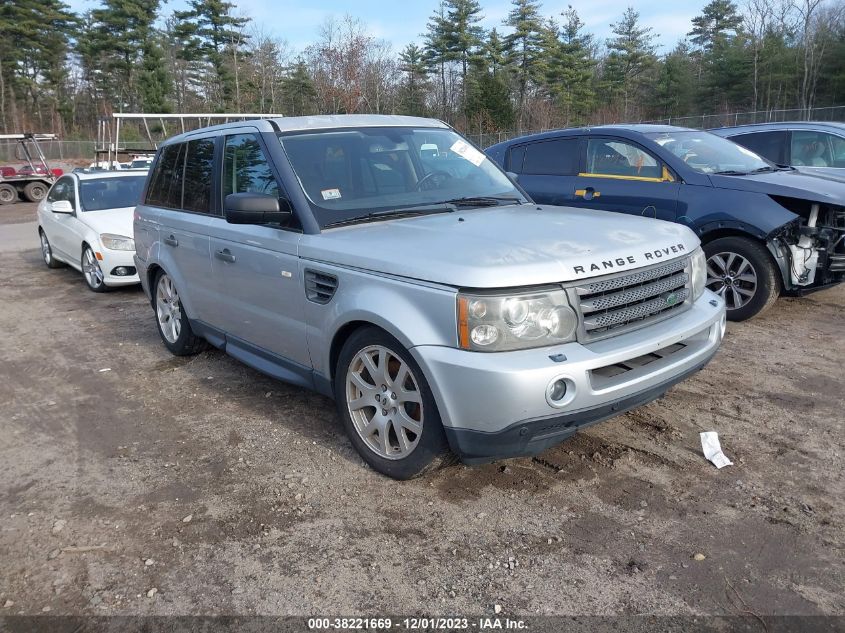 2009 Land Rover Range Rover Sport Hse VIN: SALSK25439A193187 Lot: 38221669