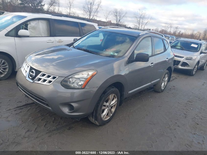 2015 Nissan Rogue Select S VIN: JN8AS5MV7FW767386 Lot: 38221685