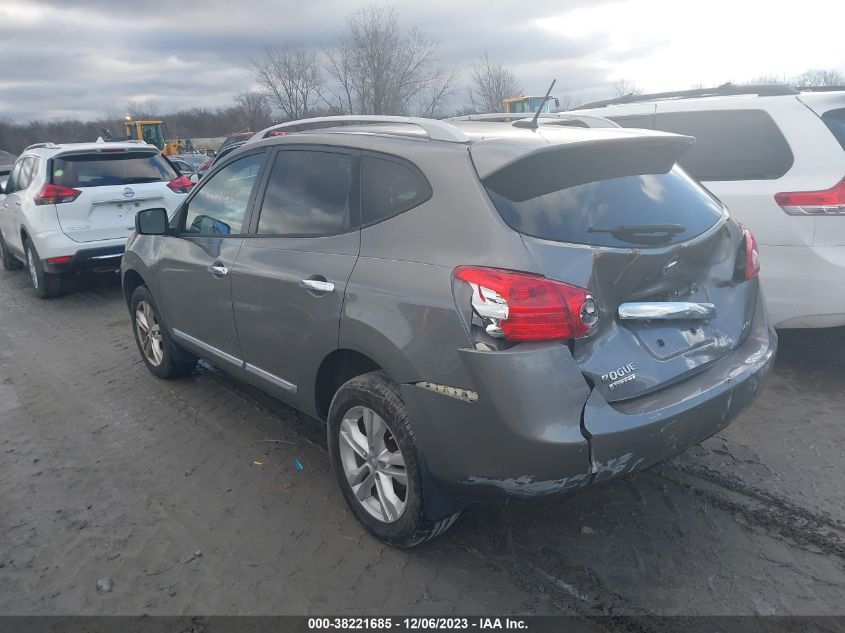 2015 Nissan Rogue Select S VIN: JN8AS5MV7FW767386 Lot: 38221685