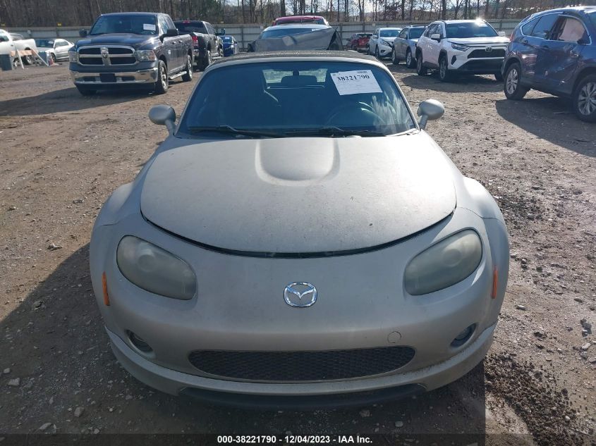 2006 Mazda Mx-5 Touring VIN: JM1NC25F560113845 Lot: 38221790