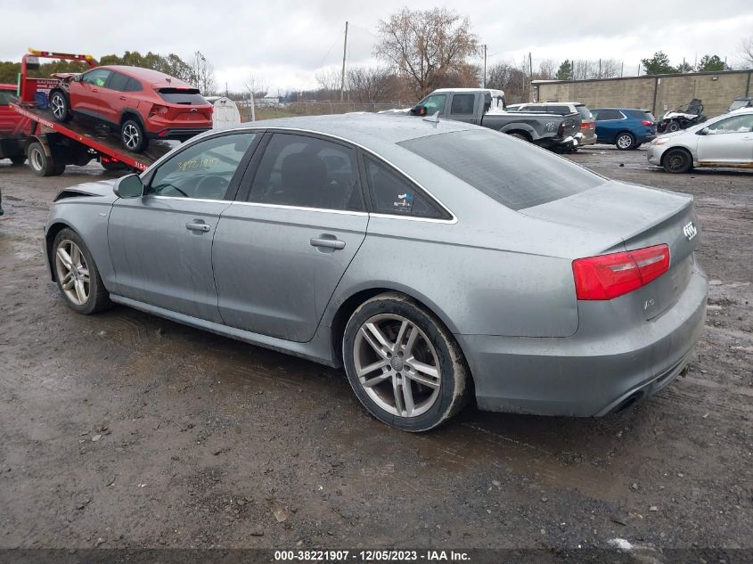2012 Audi A6 3.0 Premium VIN: WAUJGAFC0CN175862 Lot: 38221907