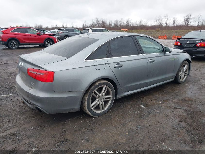 2012 Audi A6 3.0 Premium VIN: WAUJGAFC0CN175862 Lot: 38221907