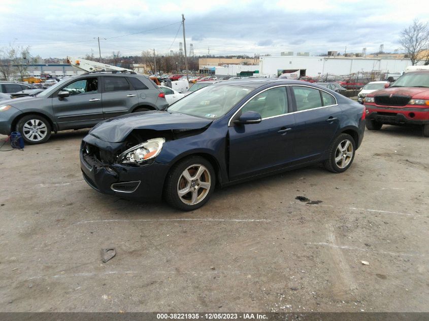 2013 Volvo S60 T5/T5 Platinum VIN: YV1612FH8D1234025 Lot: 38221935