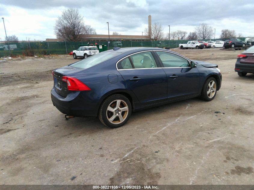 2013 Volvo S60 T5/T5 Platinum VIN: YV1612FH8D1234025 Lot: 38221935