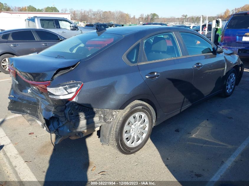 2020 Kia Forte Fe VIN: 3KPF24AD2LE192854 Lot: 38221954