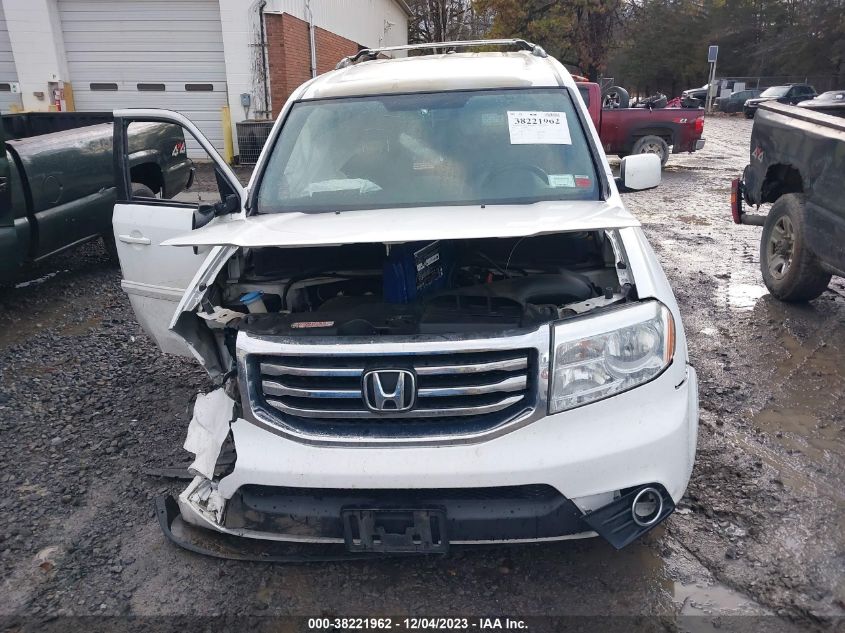 2013 Honda Pilot Ex-L VIN: 5FNYF4H5XDB075661 Lot: 38221962