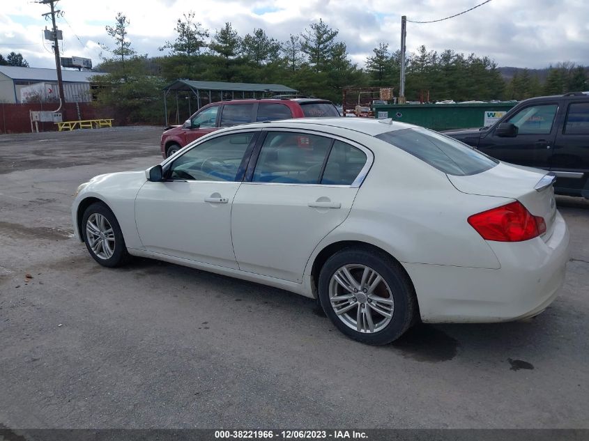 JN1CV6AR9AM453612 2010 Infiniti G37X