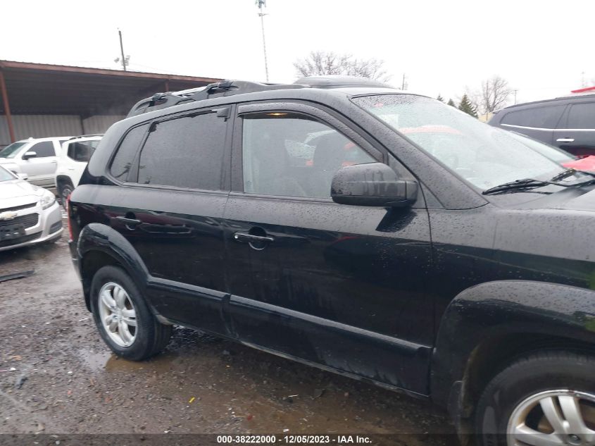 2006 Hyundai Tucson Gls/Limited VIN: KM8JN72D56U291624 Lot: 38222000