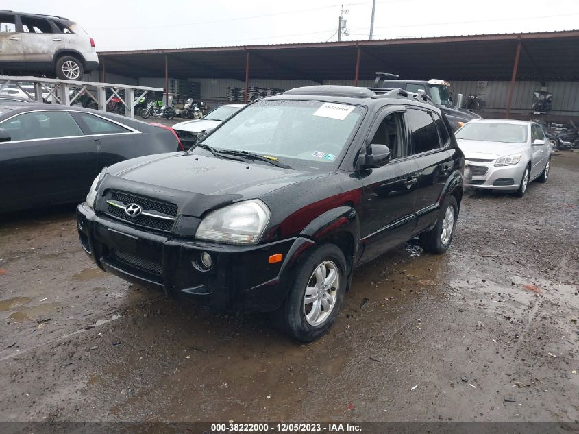 2006 Hyundai Tucson Gls/Limited VIN: KM8JN72D56U291624 Lot: 38222000