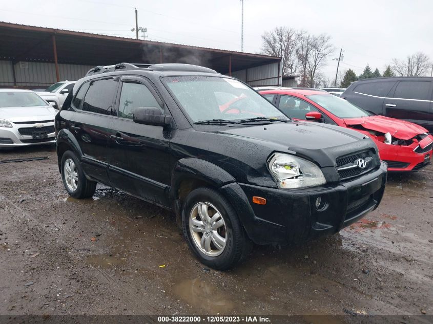 2006 Hyundai Tucson Gls/Limited VIN: KM8JN72D56U291624 Lot: 38222000