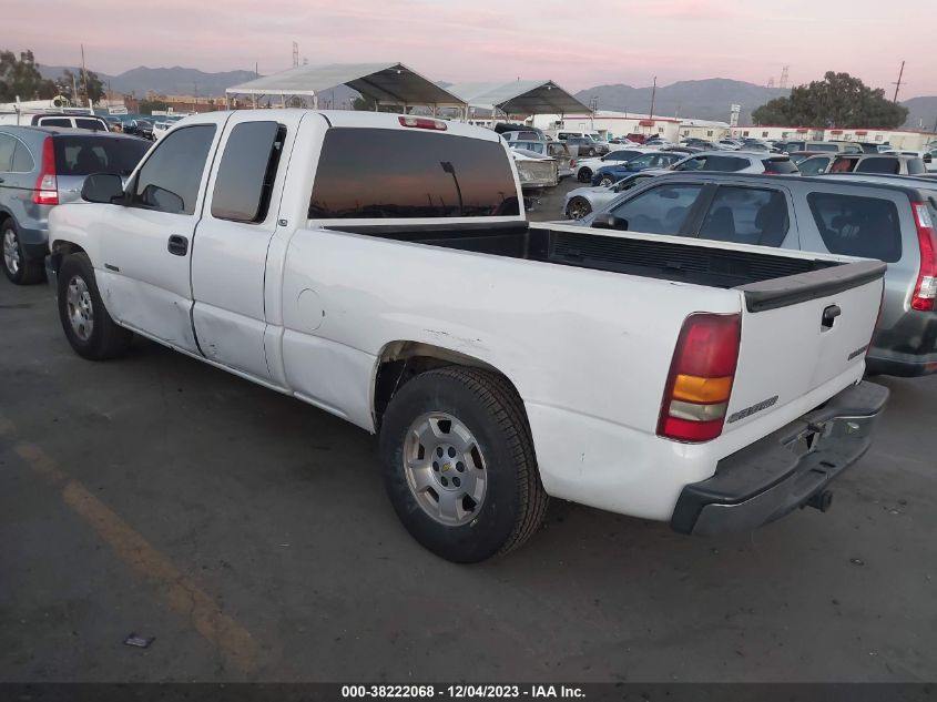 2001 Chevrolet Silverado 1500 Ls VIN: 2GCEC19T711403463 Lot: 38222068