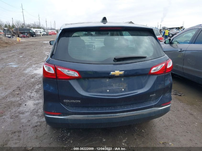 2018 Chevrolet Equinox Ls VIN: 3GNAXREV2JL123027 Lot: 38222089