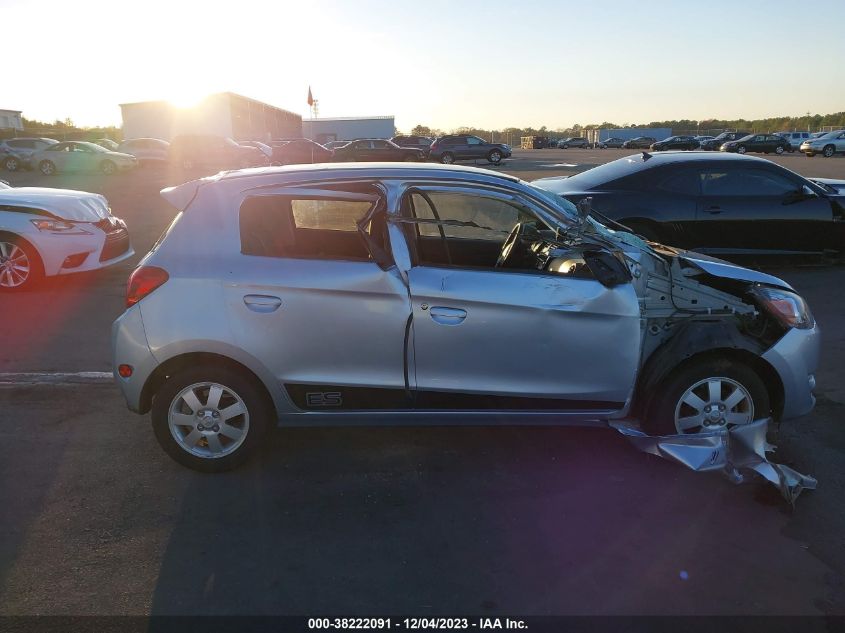 2015 Mitsubishi Mirage Es VIN: ML32A4HJ9FH052279 Lot: 38222091