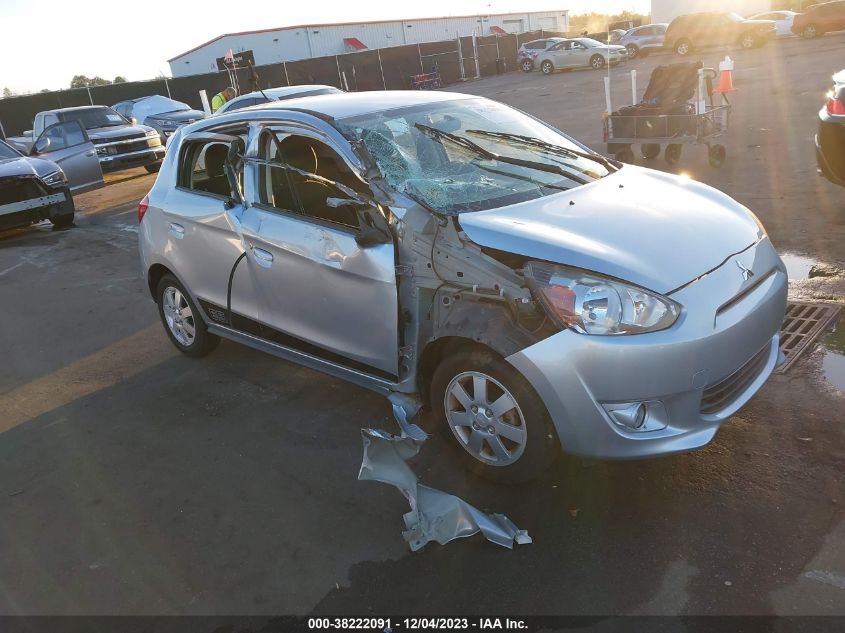 2015 Mitsubishi Mirage Es VIN: ML32A4HJ9FH052279 Lot: 38222091