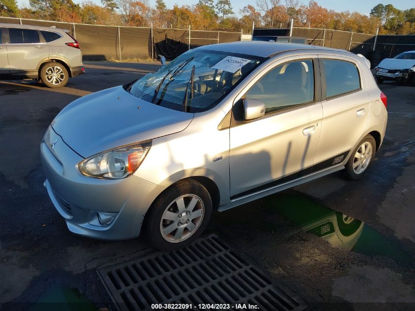 ML32A4HJ9FH052279 2015 Mitsubishi Mirage Es