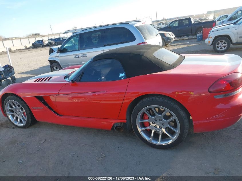 2004 Dodge Viper Srt10 VIN: 1B3JZ65Z34V100317 Lot: 38222126