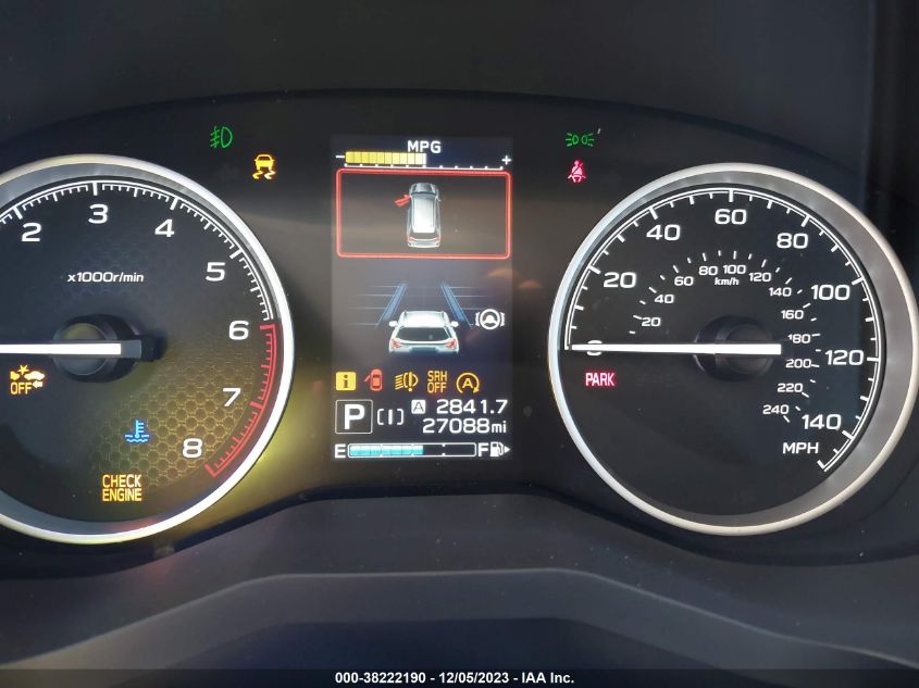 2021 Subaru Forester Premium VIN: JF2SKAFC8MH488536 Lot: 38222190