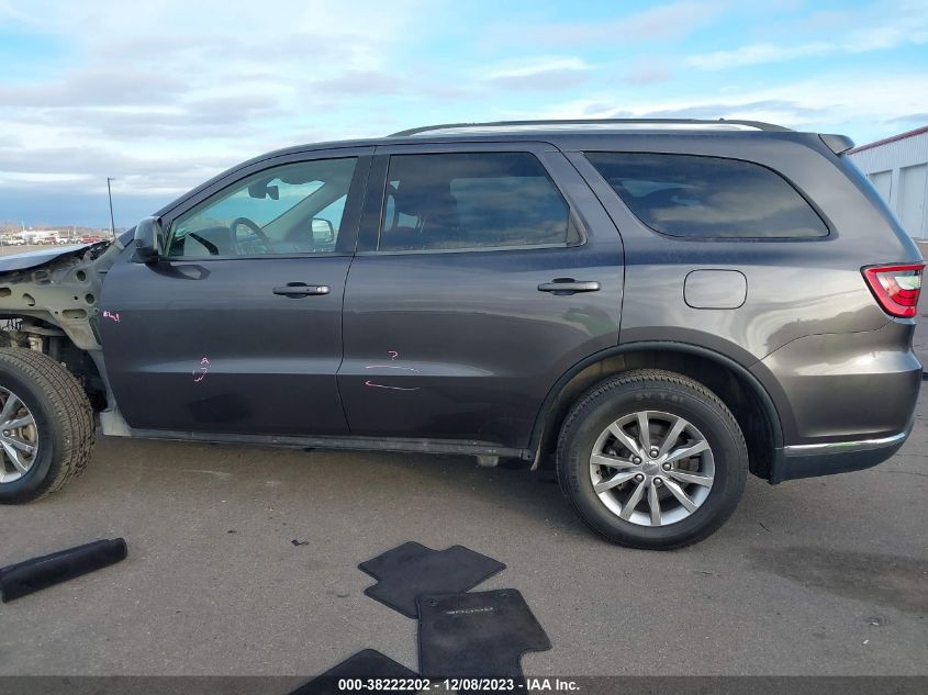 2017 Dodge Durango Sxt Awd VIN: 1C4RDJAG3HC879078 Lot: 38222202