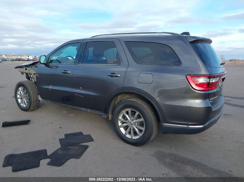 2017 Dodge Durango Sxt Awd VIN: 1C4RDJAG3HC879078 Lot: 38222202