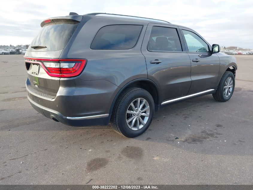 2017 Dodge Durango Sxt Awd VIN: 1C4RDJAG3HC879078 Lot: 38222202