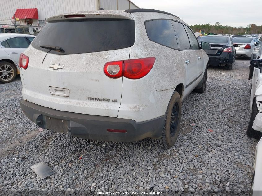 2010 Chevrolet Traverse Ls VIN: 1GNLREED0AS154314 Lot: 38222225