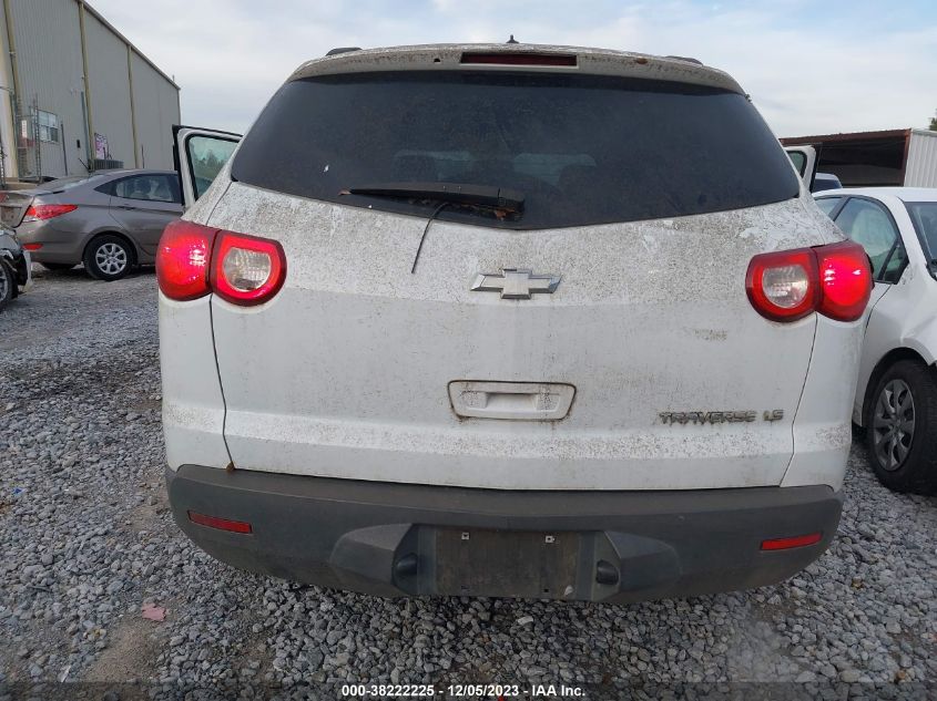 2010 Chevrolet Traverse Ls VIN: 1GNLREED0AS154314 Lot: 38222225