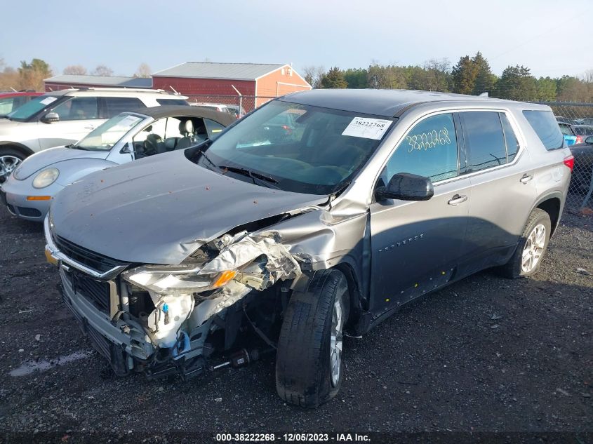 2019 Chevrolet Traverse Ls VIN: 1GNEVFKW0KJ287212 Lot: 38222268