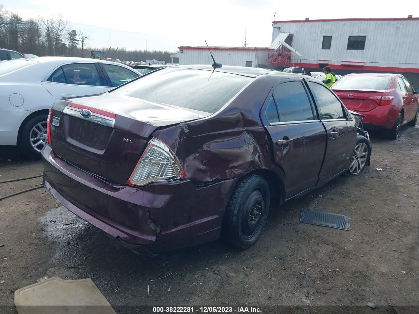 2012 Ford Fusion Sel VIN: 3FAHP0JA1CR234261 Lot: 38222281