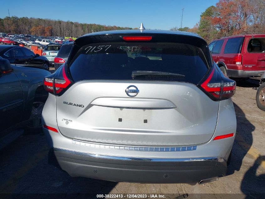 2020 Nissan Murano S Fwd VIN: 5N1AZ2AJ9LN147157 Lot: 38222413