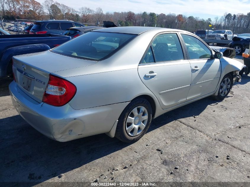 JTDBE32K720124330 2002 Toyota Camry Le