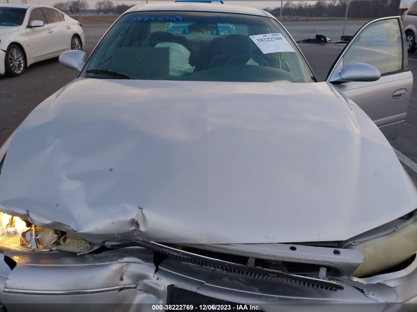 2002 Buick Century Custom VIN: 2G4WS52J621213111 Lot: 38222769