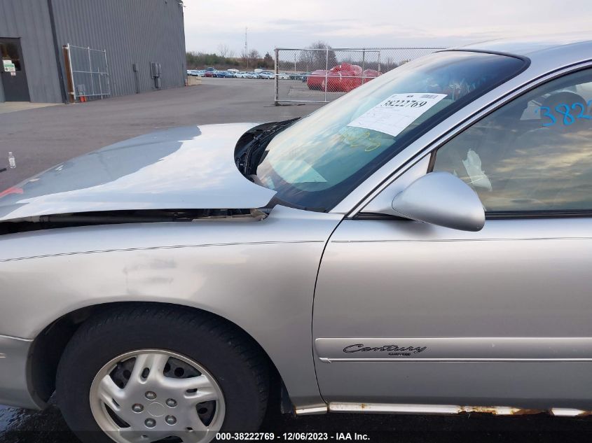 2002 Buick Century Custom VIN: 2G4WS52J621213111 Lot: 38222769