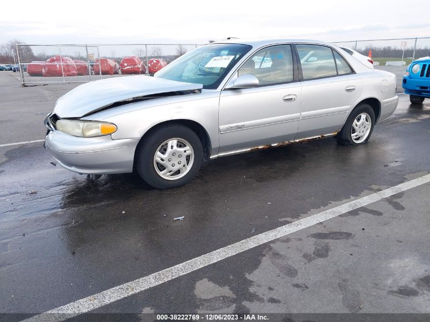 2002 Buick Century Custom VIN: 2G4WS52J621213111 Lot: 38222769