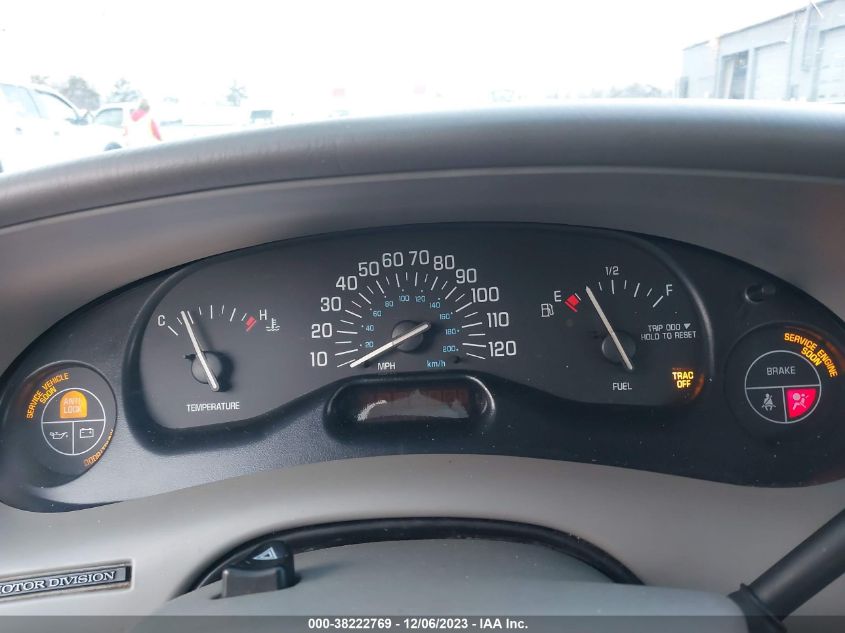 2002 Buick Century Custom VIN: 2G4WS52J621213111 Lot: 38222769