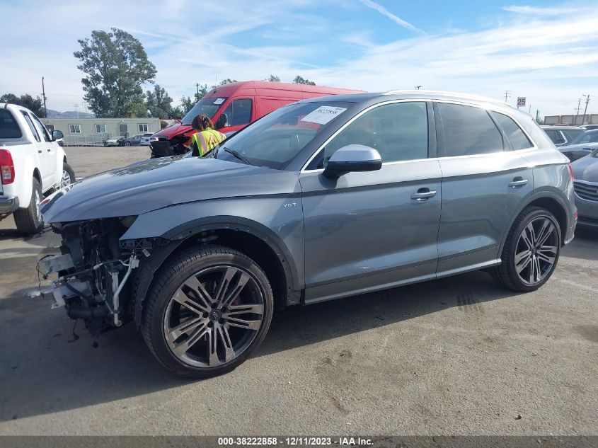 2018 Audi Sq5 3.0T Premium Plus VIN: WA1A4AFY8J2234382 Lot: 38222858