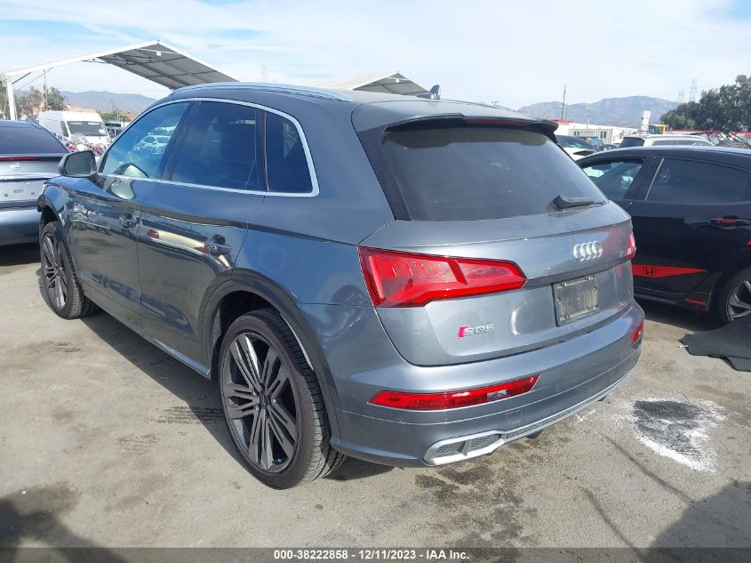 2018 Audi Sq5 3.0T Premium Plus VIN: WA1A4AFY8J2234382 Lot: 38222858