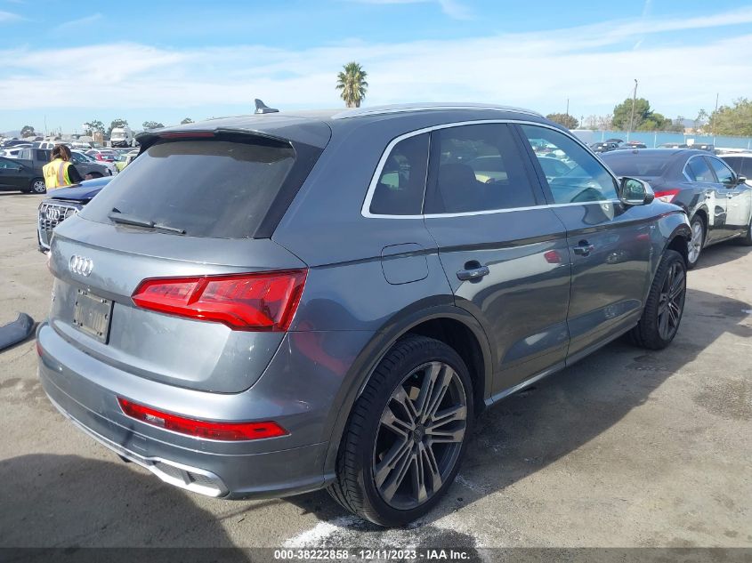 2018 Audi Sq5 3.0T Premium Plus VIN: WA1A4AFY8J2234382 Lot: 38222858