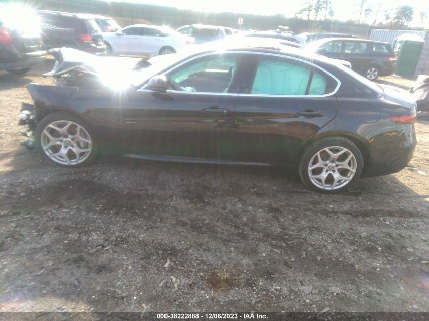 2021 Alfa Romeo Giulia Ti Awd VIN: ZARFANBN7M7650010 Lot: 38222888