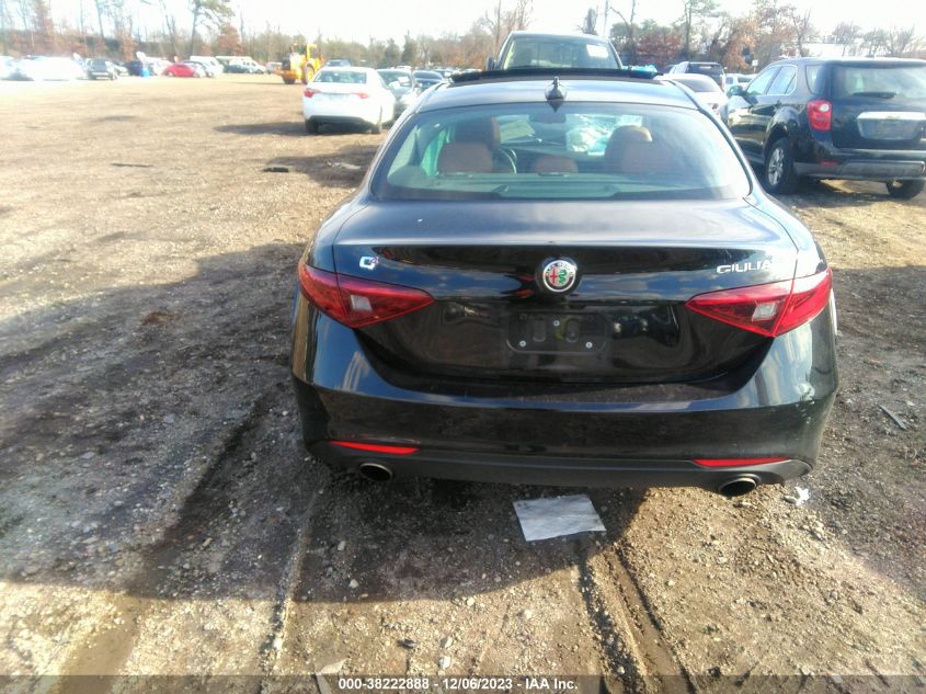 2021 Alfa Romeo Giulia Ti Awd VIN: ZARFANBN7M7650010 Lot: 38222888