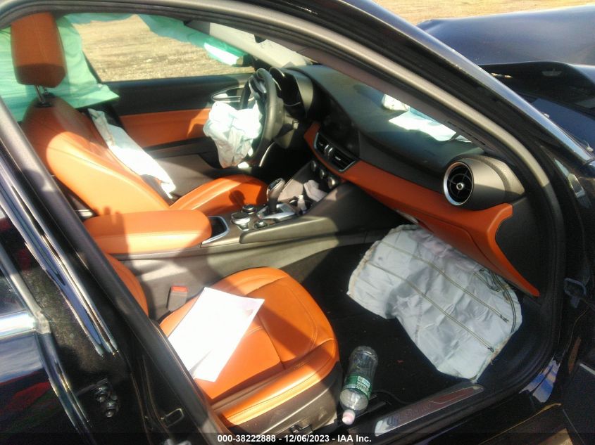 2021 Alfa Romeo Giulia Ti Awd VIN: ZARFANBN7M7650010 Lot: 38222888