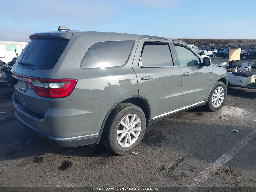 2019 Dodge Durango Sxt Rwd VIN: 1C4RDHAG0KC604915 Lot: 38222967