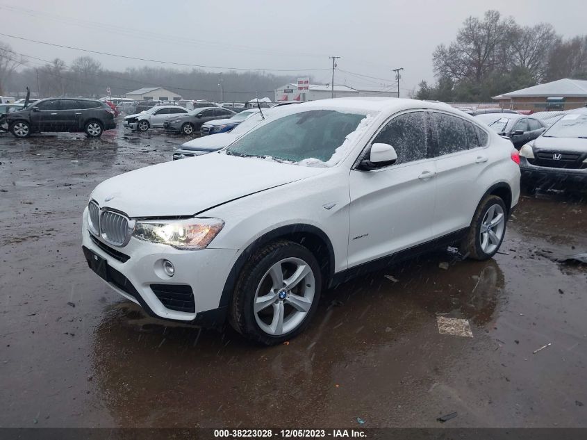 2016 BMW X4 xDrive28I VIN: 5UXXW3C51G0R19696 Lot: 38223028