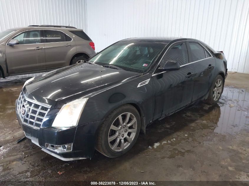 2008 Cadillac Cts Standard VIN: 1G6DT57V280139407 Lot: 38223078